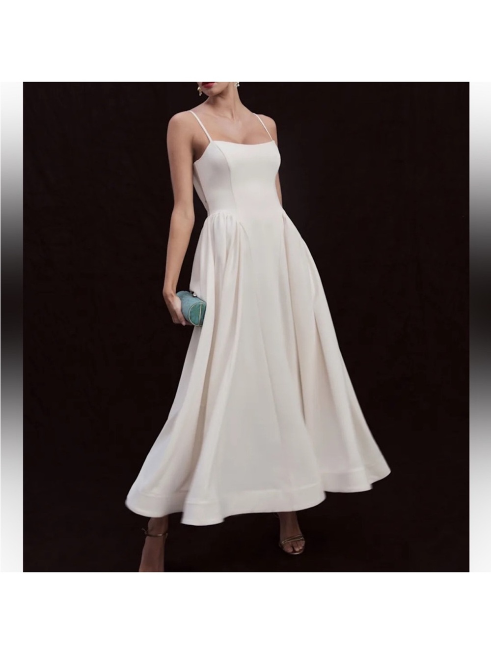 NWT Reformation Bonie Dress - size 6 in Ivory